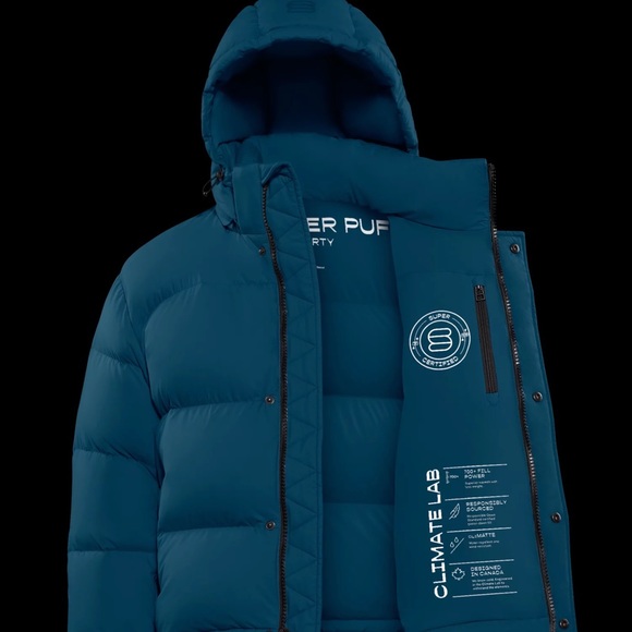 Aritzia Super Puff Shorty in Teal Agate - Picture 1 of 16